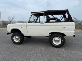 image of '1969 Bronco (Wimbledon White)' classic ford bronco