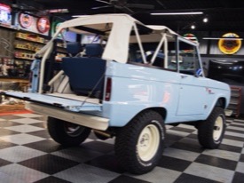 image of '1971 Ford Bronco (Sky Blue)' classic ford bronco