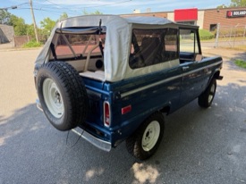 image of '1974 Ford Bronco (Bright Dark Blue Metallic)' classic ford bronco