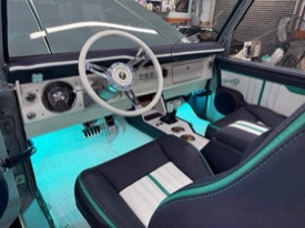 image of '1976 Ford Bronco (Minty Green)' classic ford bronco