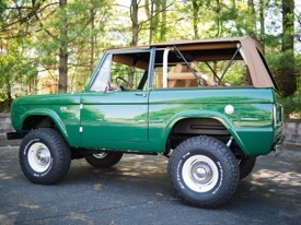 image of '1969 Ford Bronco (Norway Green)' classic ford bronco