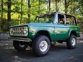 image of '1969 Ford Bronco (Norway Green)' classic ford bronco