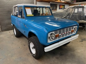 image of '1972 Ford Bronco (Bahama Blue)' classic ford bronco