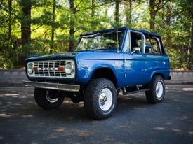image of '1971 Ford Bronco (Bright Dark Blue Metallic)' classic ford bronco