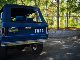 image of '1971 Ford Bronco (Bright Dark Blue Metallic)' classic ford bronco