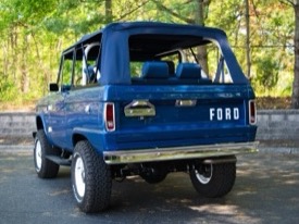 image of '1971 Ford Bronco (Bright Dark Blue Metallic)' classic ford bronco