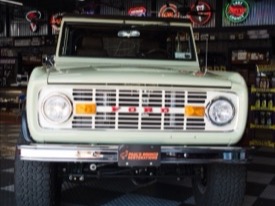 image of '1974 Ford Bronco (Mill Valley Green)' classic ford bronco
