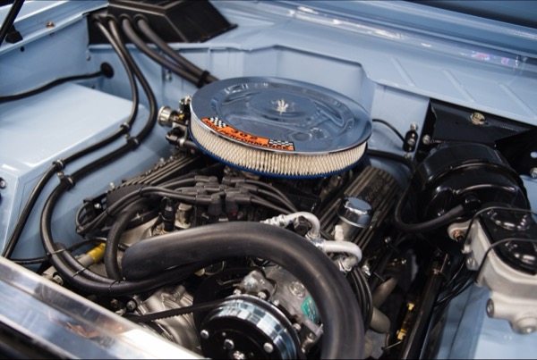 1971 Sky Blue Ford Bronco